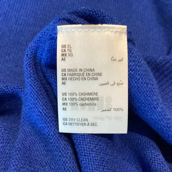 Charter Club Women's 100% Cashmere Turtleneck Sweater, size XL - Picture 4 of 5